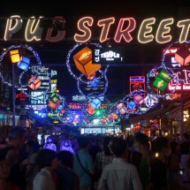 Party street of Siem Reap