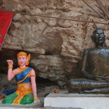 Black Bhudda of Phnom Sampov